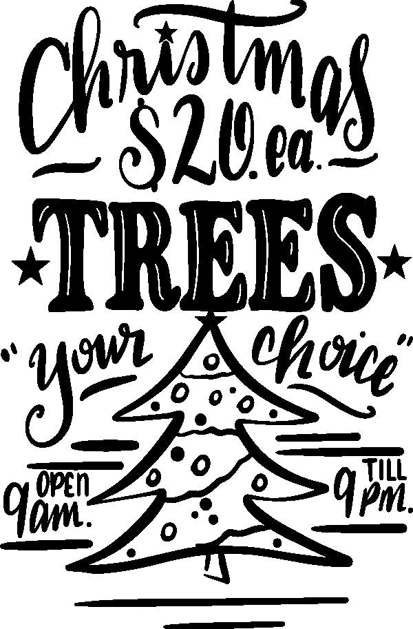 CHRISTMAS GALLERY SIGNS