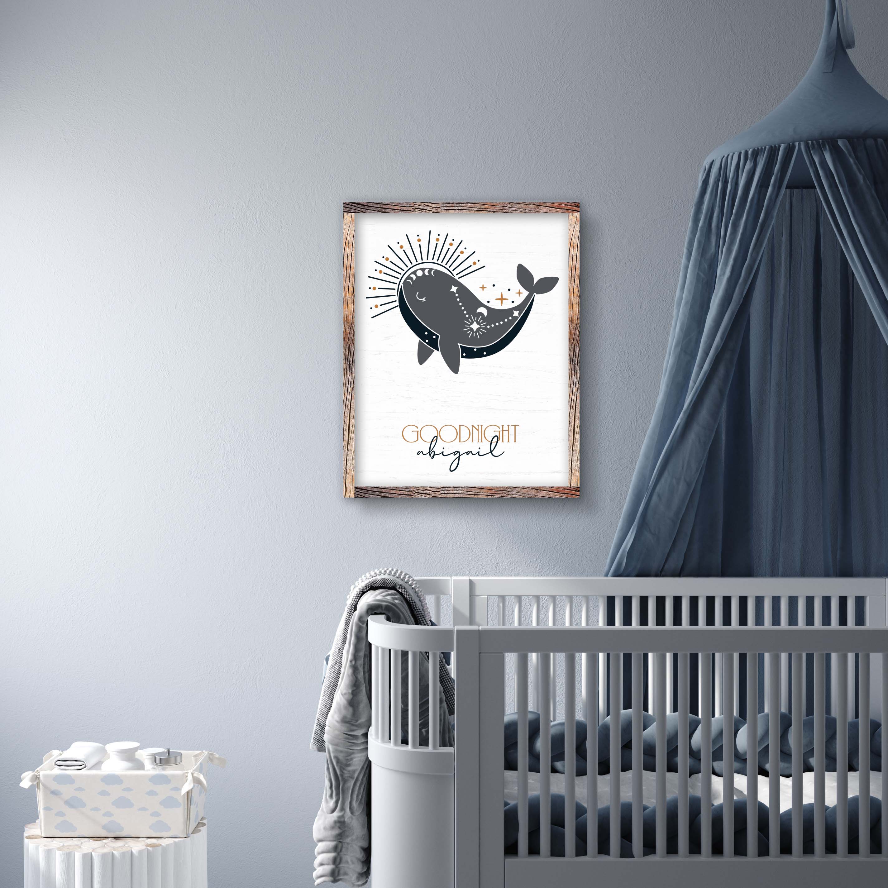 GOODNIGHT MOONCHILD PERSONALIZED NURSERY SIGNS