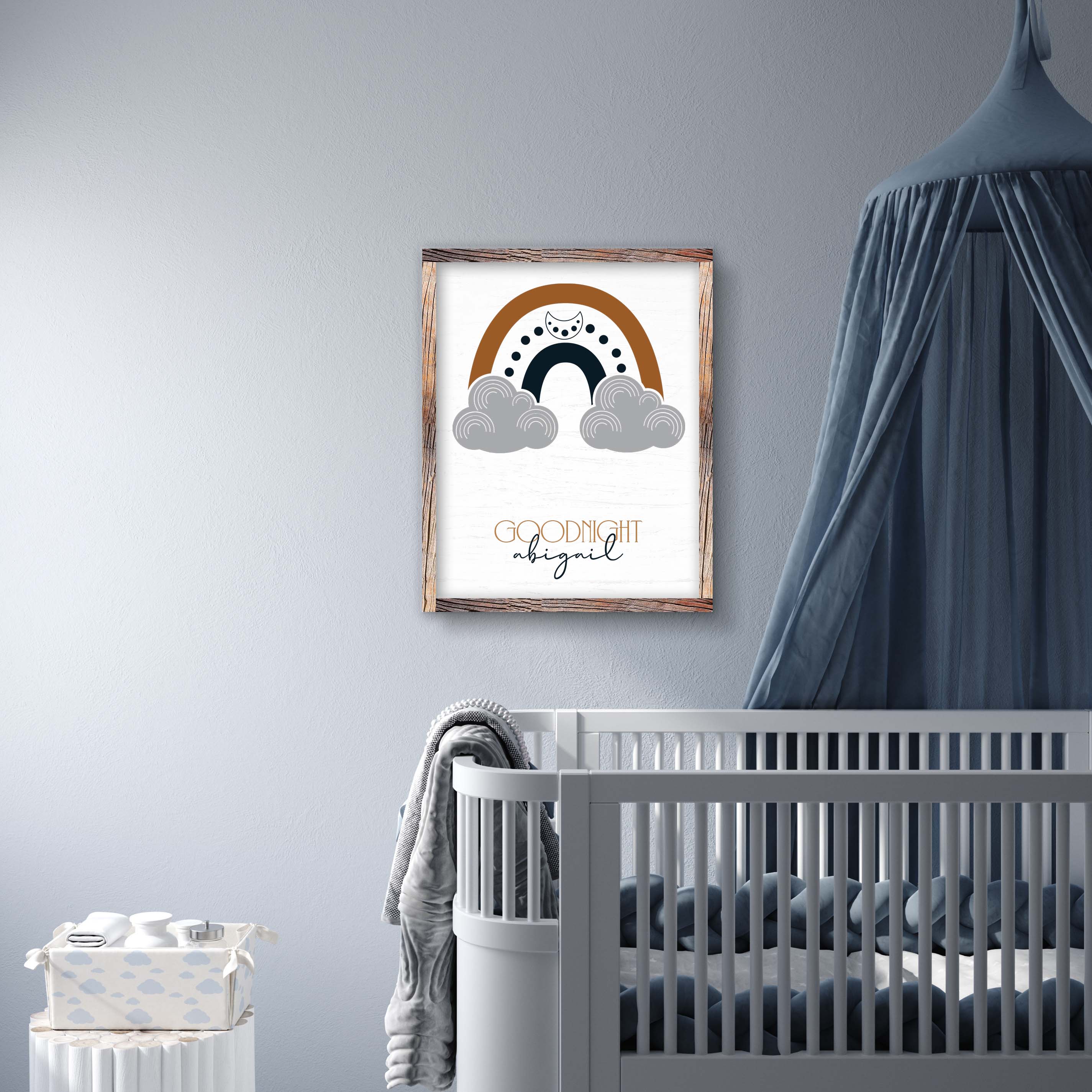 GOODNIGHT MOONCHILD PERSONALIZED NURSERY SIGNS