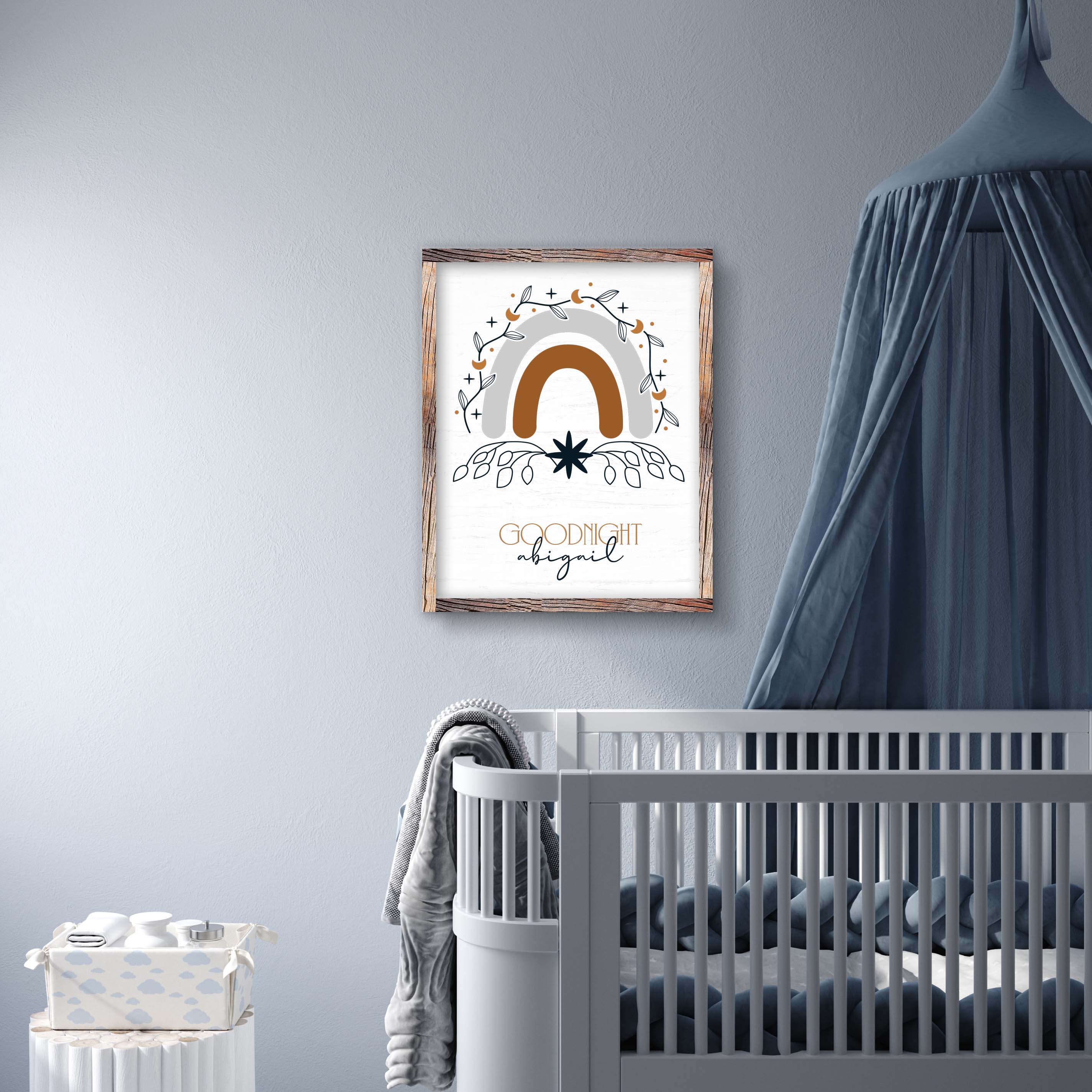 GOODNIGHT MOONCHILD PERSONALIZED NURSERY SIGNS