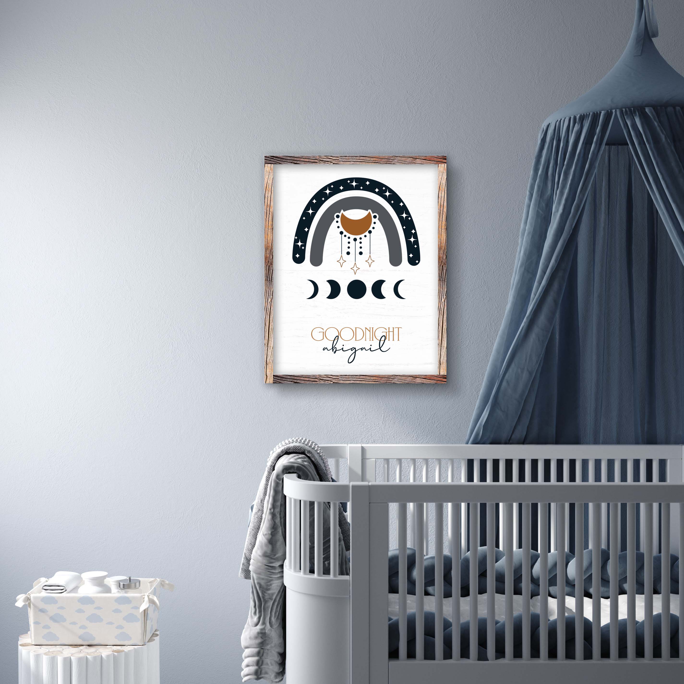 GOODNIGHT MOONCHILD PERSONALIZED NURSERY SIGNS