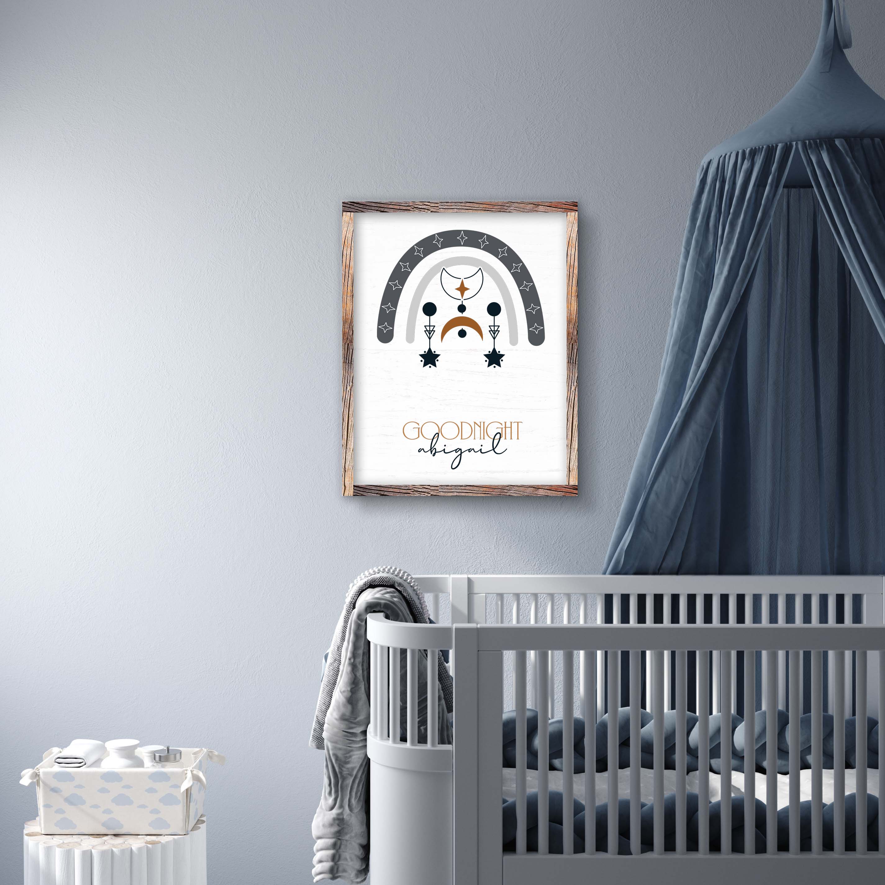 GOODNIGHT MOONCHILD PERSONALIZED NURSERY SIGNS