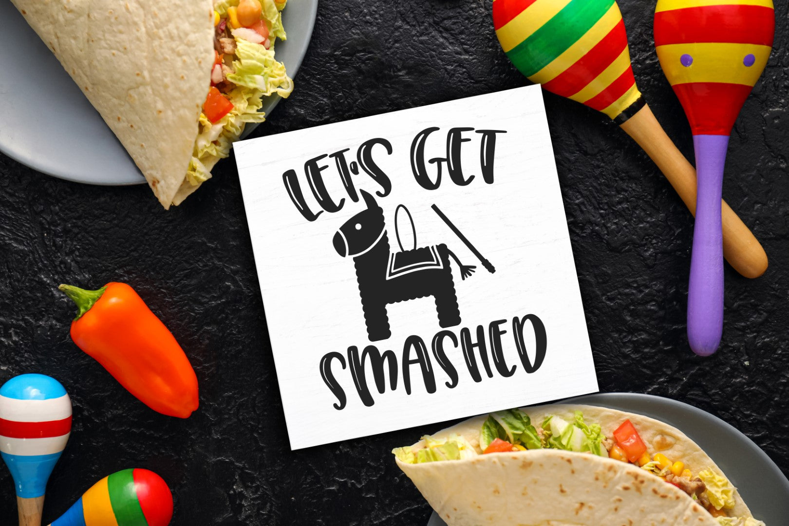LET'S TACO BOUT IT 12” SQUARES WORKSHOP TEAM BUILDING EVENT