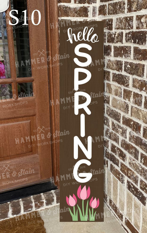 SPRING PORCH PLANKS WORKSHOP